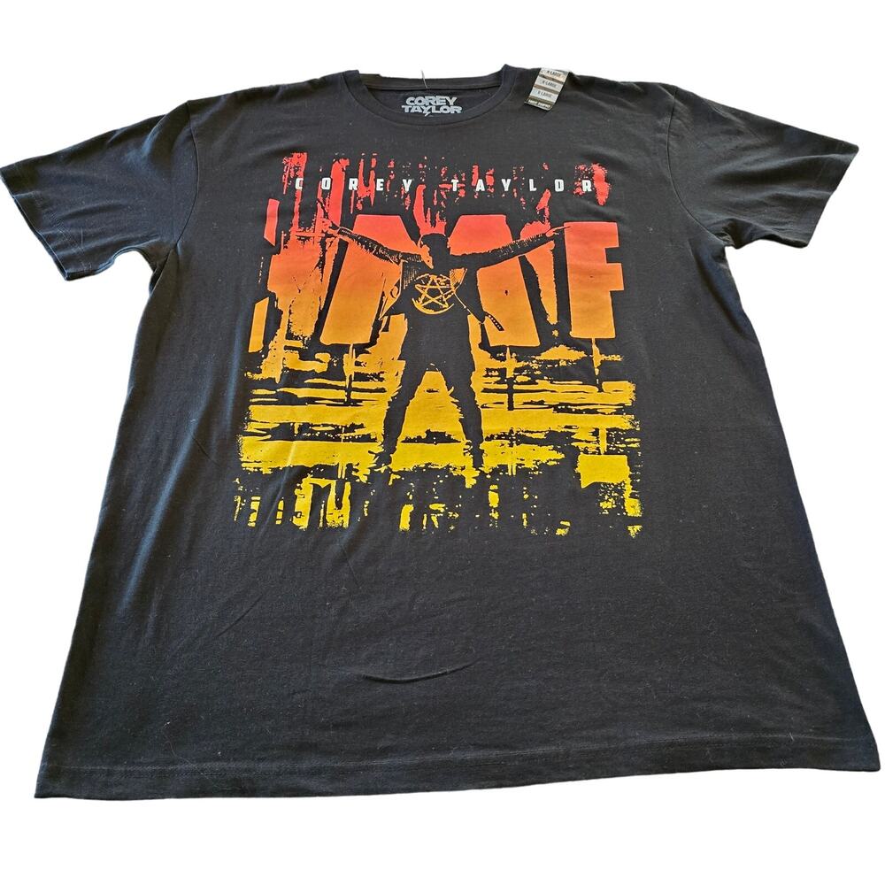 NWT Goodie Two Sleeves Black Corey Taylor Graphic T-Shirt Slipknot Stone Sour XL